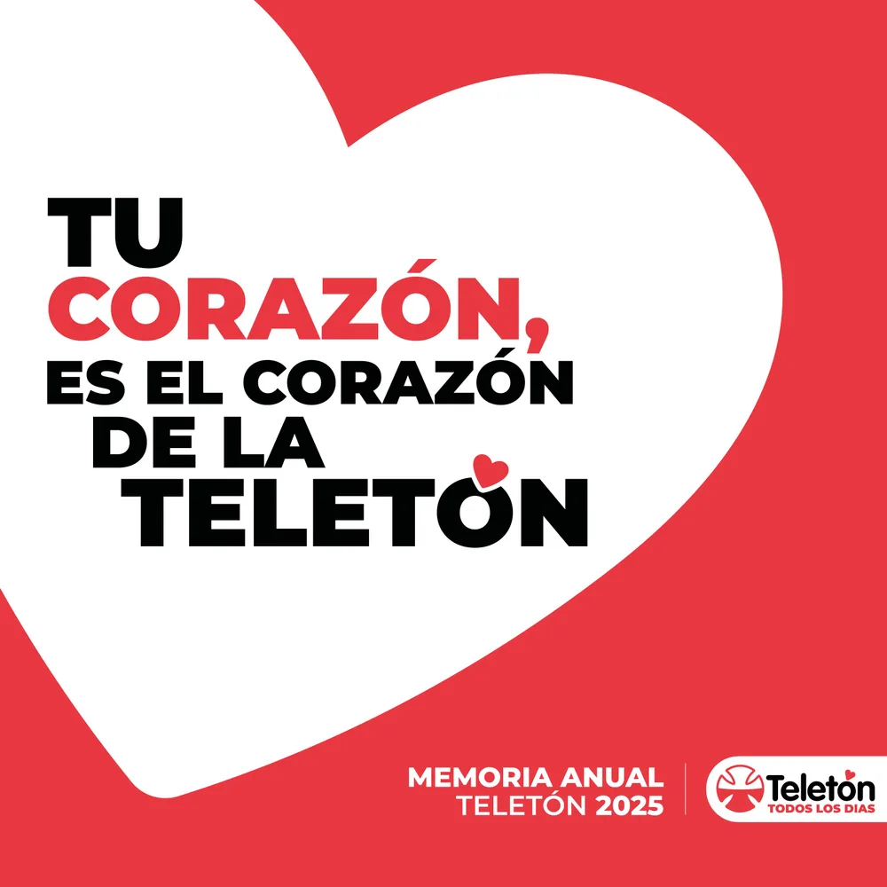 Portada de la Memoria Anual Teletón 2025